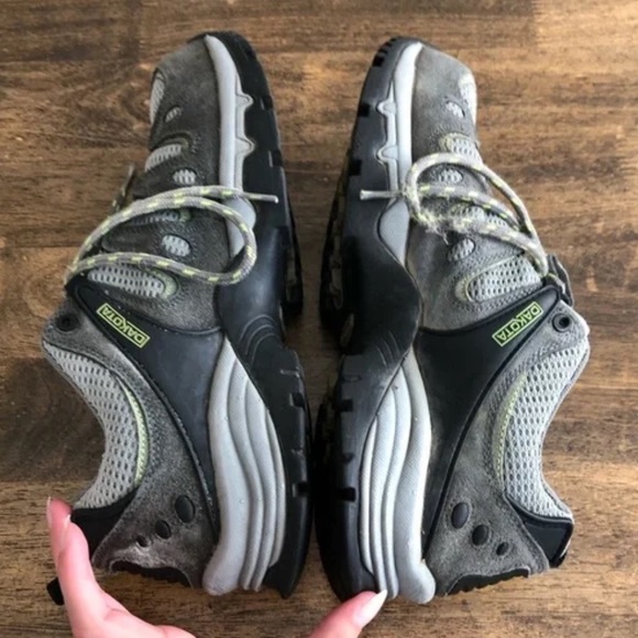 Dakota Steel Toe Sturdy Lace Up Work Outdoor Grippy Safety Sneakers Shoes Grey - Picture 5 of 14